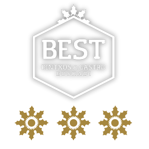 Premio 3 eguzkilores - Best Pintxos bar El Globo - Bilbao